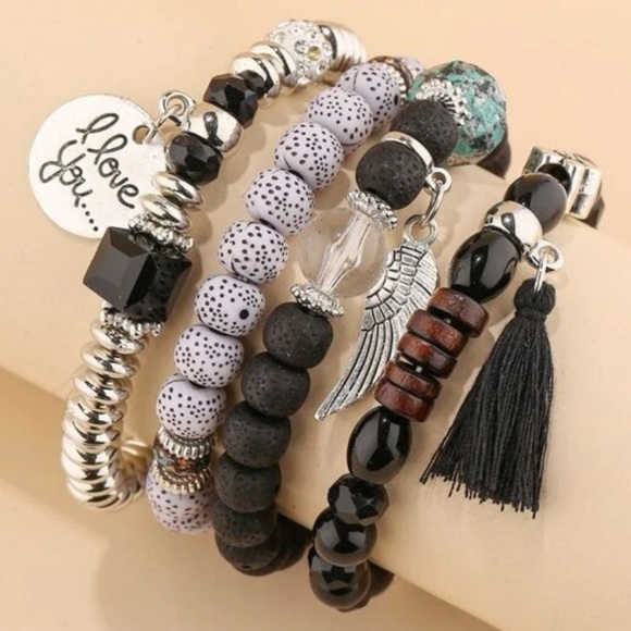 Boho Stacked Bracelets - Picture 3 of 4